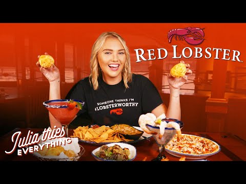 Trying ALL Of Red Lobster's Most Famous Menu Items