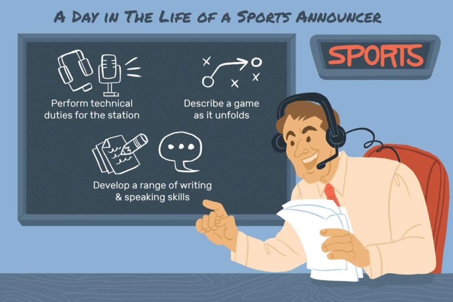 Sports Announcer Job Description: Salary, Skills, & More